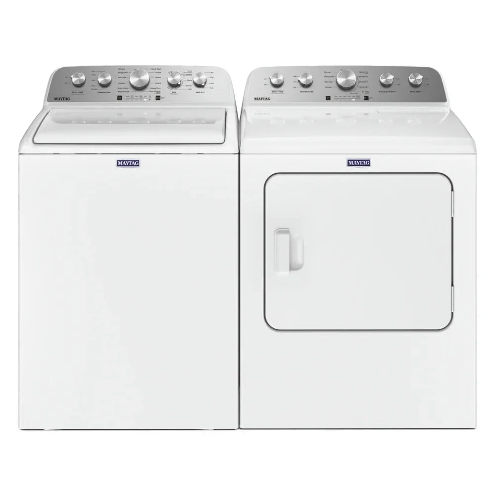 美泰克洗衣机 MVW4505MW 和电动烘干机 YMED4500MW
