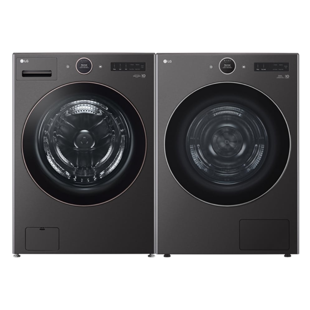 LG Front Load Washer WM6500HBA & Heat Pump Dryer DLHC6702B