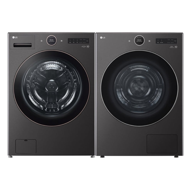 LG Front Load Washer WM6500HBA & Heat Pump Dryer DLHC6702B
