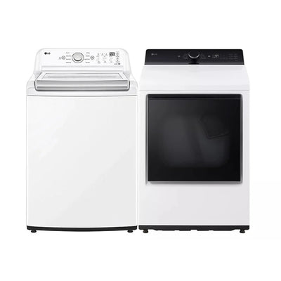 LG Washer WT7155CW & Dryer DLE8400WE