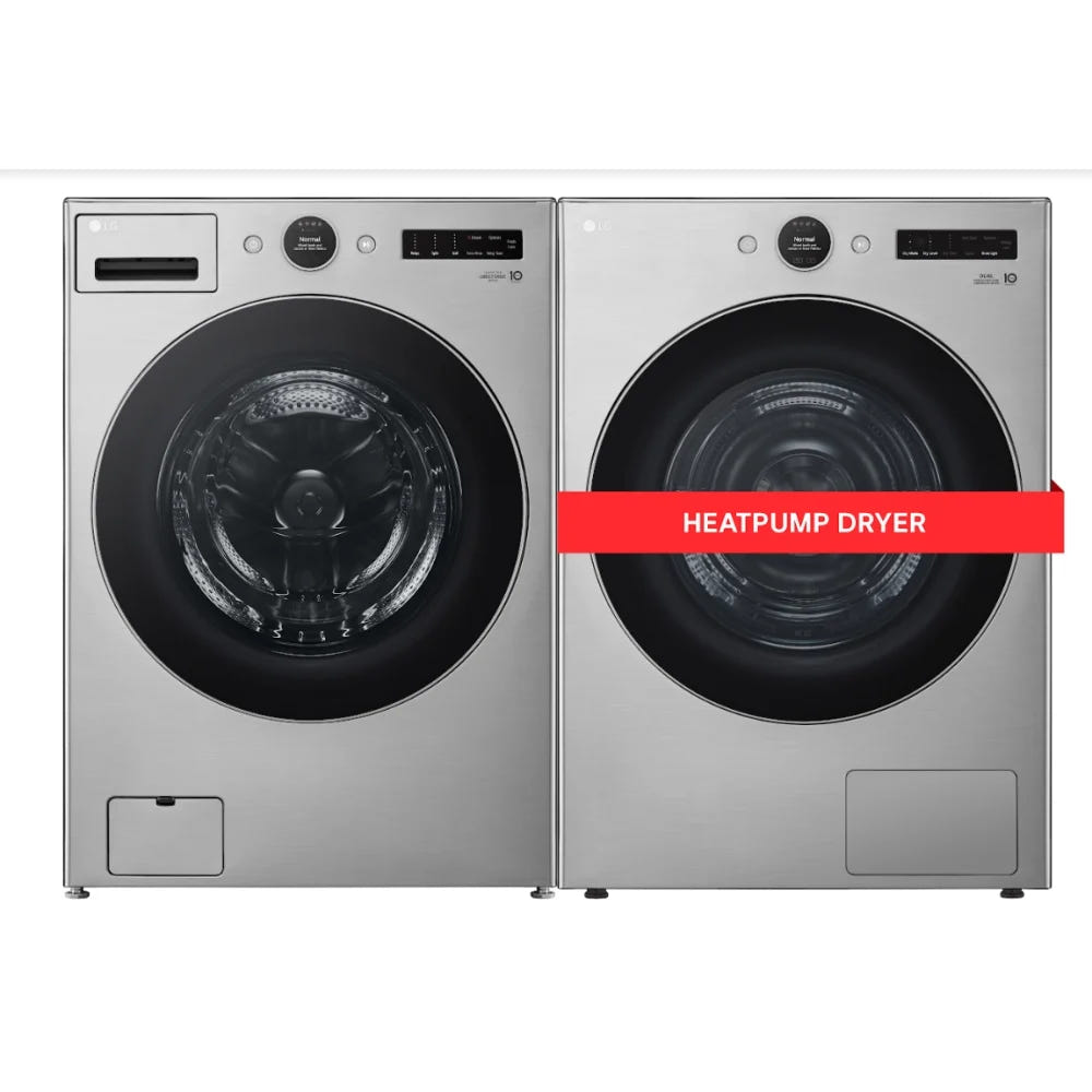 LG Washer WM5500HVA & Electric Dryer DLHC5502V