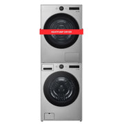 LG Washer WM5500HVA & Heat Pump Dryer DLHC5502V & Stacking Kit HSTK1B