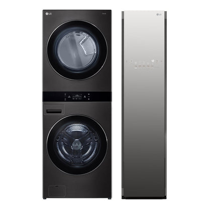 LG WashTower WKGX201HBA & Styler Steam S3MFBN