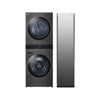 LG WashTower WKEX200HBA & Styler Steam S3MFBN