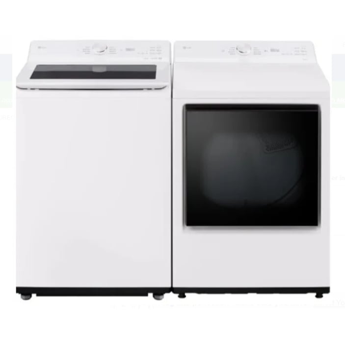 LG Washer WT8200CW & Dryer DLE8200W