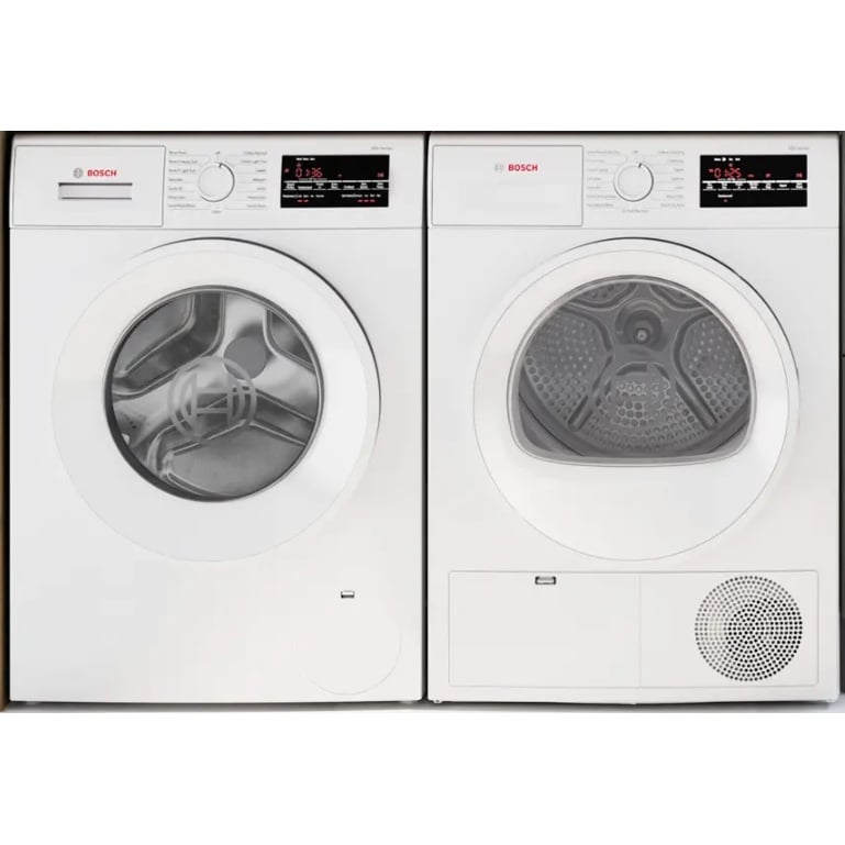 Bosch Front Load Washer WGA14400UC & Electric Condensation Dryer WPA12100UC