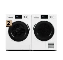 Midea Washer MLH27N5AWWC & Electric Dryer MLE27N5AWWC