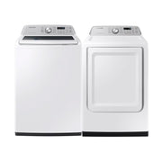 Samsung Top Load Washer WA46CG3505AWA4 & Electric Dryer DVE47CG3500WAC