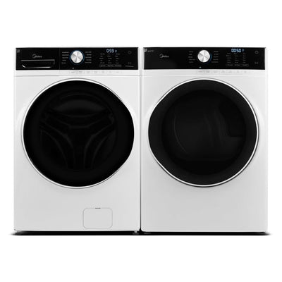 Midea MLE52N4AWW Front Load Dryer & MLH52N4AWW Washer