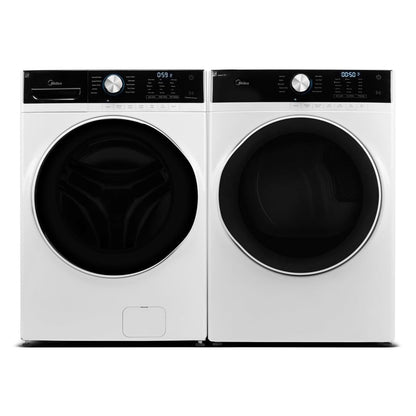 Midea MLE52N4AWW Front Load Dryer & MLH52N4AWW Washer