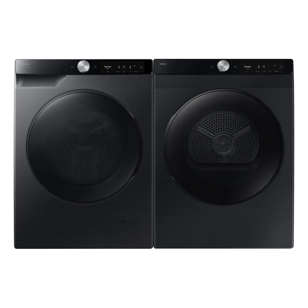 Samsung WW25FG6B34BBAC Front Load Washer & DV25FG60BVBBAC Electric Dryer Set