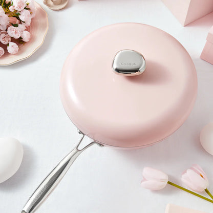 Velosan Pebble Series Nonstick 10''Fry Pan With Lid