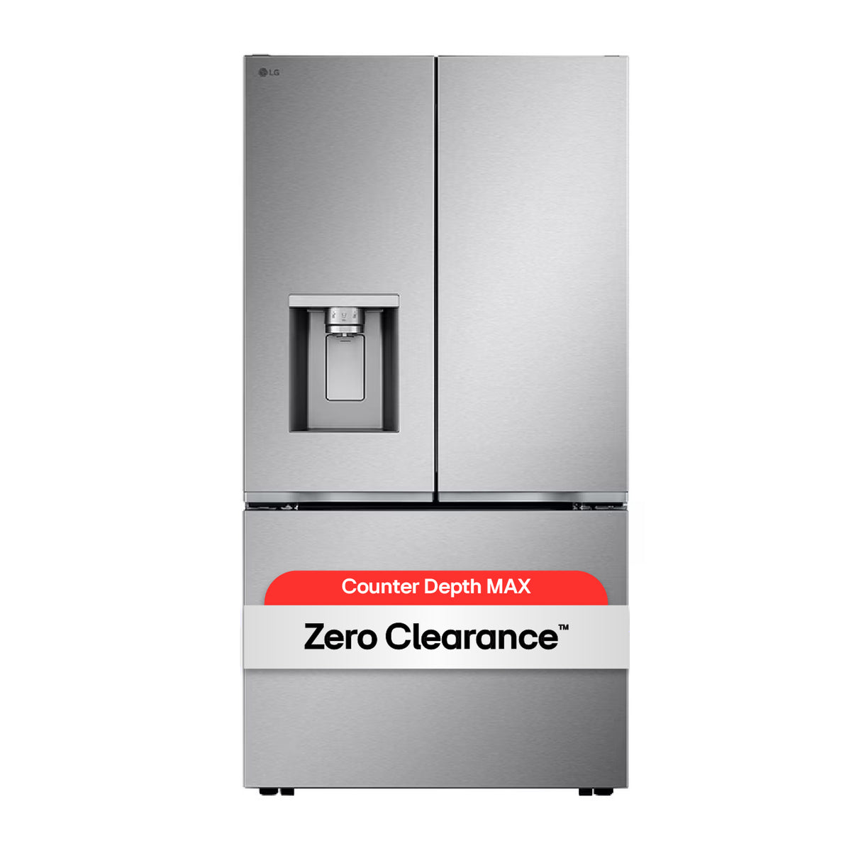 LG LF24WZP62S 36" Fridge Zero Clearance W/ Water Ice Dispenser