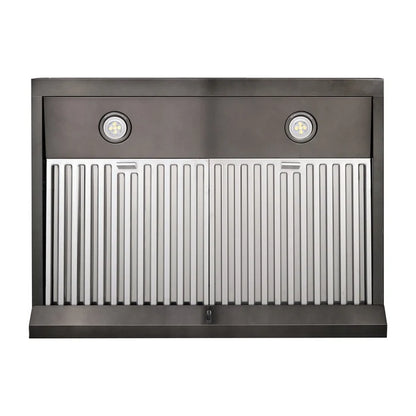 Vesta Atlanta 30" Black Stainless Steel Under Cabinet Range Hood
