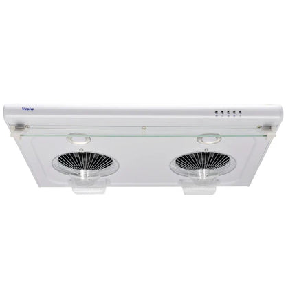 Dallas 30" white under-cabinet range hoods