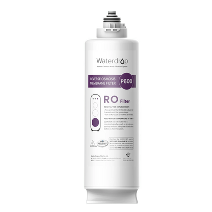 WD-G3P600-RO Filter for Waterdrop G3P600 Reverse Osmosis System | 600GPD