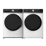 Midea MLHW52S7AWW Front Load Washer, 27 inch Width, 5.2 cu. ft. Washer Capacity, 1,300 RPM Washer Spin Speed, 10 Wash Cycles, 5 Temperature Settings, Water Heater, Steam Clean, ENERGY STAR Certified, White colour