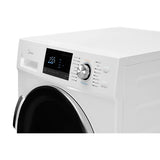 Midea MLE27N5AWWC Electric Dryer, 4.4 cu. ft. Dryer Capacity, 16 Dry Cycles, 4 Temperature Settings, Ventless - Heat Pump, Stackable, White colour