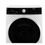 Midea MLH52N4AWW Front Load Washer, 27 inch Width, 5.2 cu. ft. Washer Capacity, 1,300 RPM Washer Spin Speed, 10 Wash Cycles, 5 Temperature Settings, Water Heater, ENERGY STAR Certified, White colour