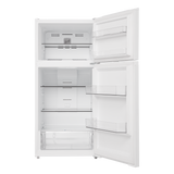 Midea MRT14D2BWW Top Freezer Refrigerator
