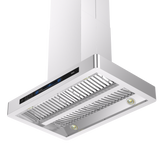 Vesta BUCHAREST Stainless Steel 36" Island Range Hood