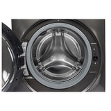 Midea MLHW52S7AGG Front Load Washer, 27 inch Width, 5.2 cu. ft. Washer Capacity, 1,300 RPM Washer Spin Speed, 10 Wash Cycles, 5 Temperature Settings, Water Heater, Steam Clean, ENERGY STAR Certified, Metallic Grey colour