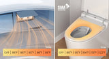 R&T U69-T Smart Bidet Toilet With Bidet Built-in