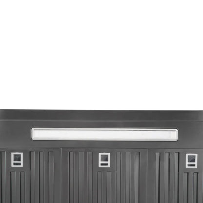 Vesta Arlington 30" Black Stainless Steel Under Cabinet Range Hood