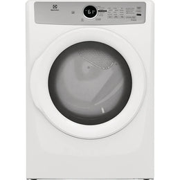 Electrolux ELFE733CAW Electric Dryer, 8 cu. ft. Dryer Capacity, 7 Dry Cycles, 5 Temperature Settings, Vented, Stackable, White colour