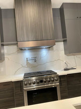 30" Vesta Vancouver 900CFM Stainless Steel Insert Range Hood installation view
