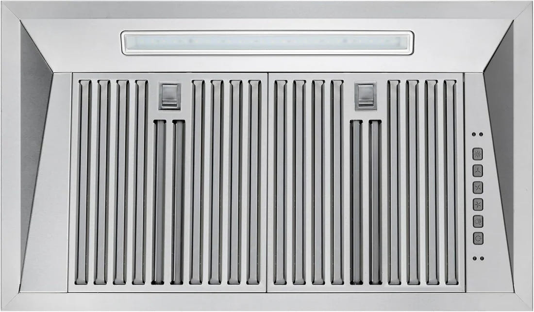Vesta Toronto 36" 1000 CFM Stainless Steel Insert