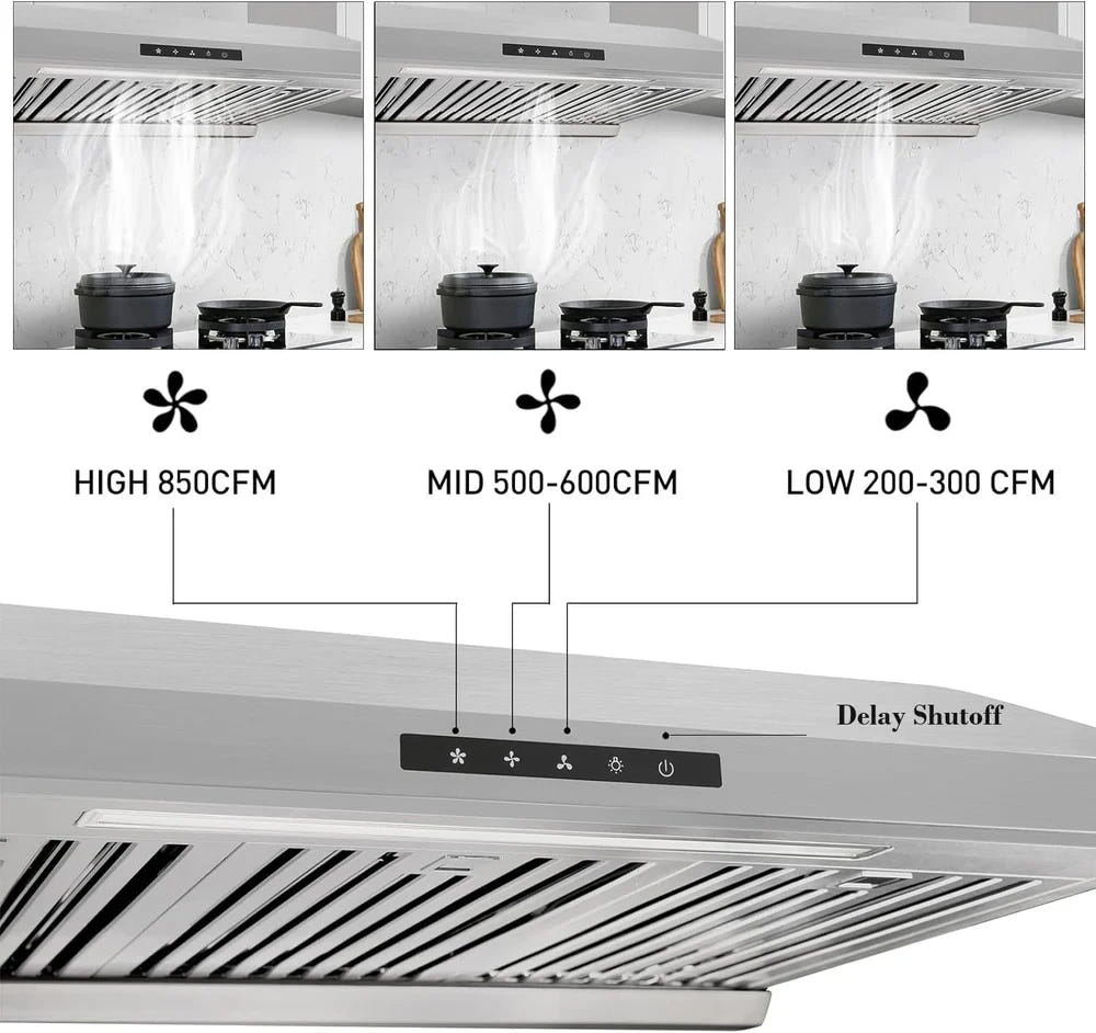 Vesta Arlington 30" Stainless Steel Under Cabinet Range Hood