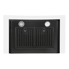 Amsterdam 800CFM 30'' Black Stainless Steel Wall Mount Range Hoods