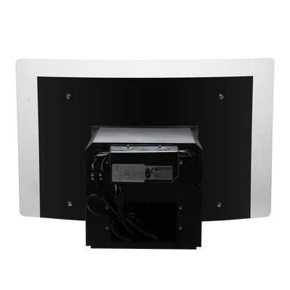 Amsterdam 800CFM 36'' Black Stainless Steel Wall Mount Range Hoods