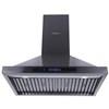 FRANKFURT-BS-30 30" Black Stainless Steel Wall Mount Range Hood