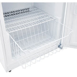 Midea MRU14F2AWW Upright Freezer, 28 inch Width, 13.8 cu. ft. Capacity, Frost Free, Interior Light (Freezer), Convertible Fridge/Freezer, White colour
