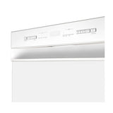 Midea MDF24P2BWW 24” Front Control Hybrid Tub Dishwasher in White