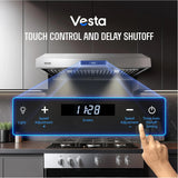 Vesta Atlanta 30" Stainless Steel Under Cabinet Range Hood top view