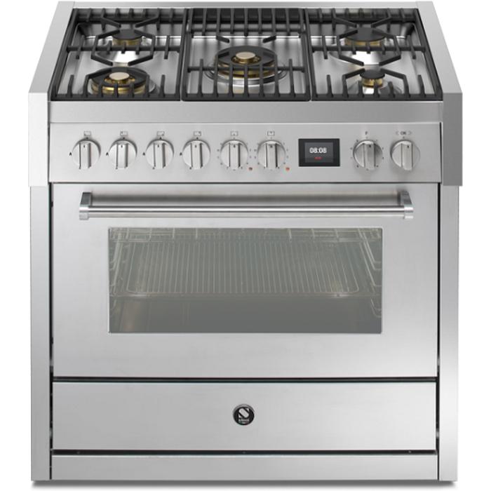 Steel 36" GENESI series Dual Fuel Range GQY9S-4M