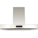 Budapest 36" Stainless Steel Island Range Hood | Future Appliances
