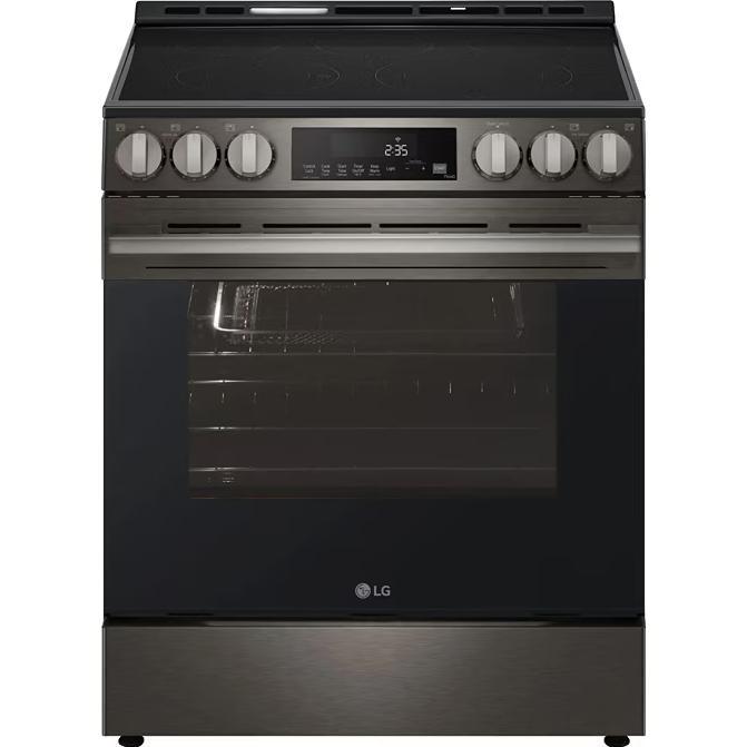 LG LSEL6333ZE Electric Range, 6.3 cu. ft. Capacity, 30 inch, 5 Burner, 3200W
