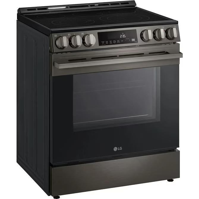LG LSEL6333ZE Electric Range, 6.3 cu. ft. Capacity, 30 inch, 5 Burner, 3200W
