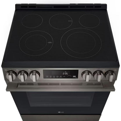 LG LSEL6333ZE Electric Range, 6.3 cu. ft. Capacity, 30 inch, 5 Burner, 3200W