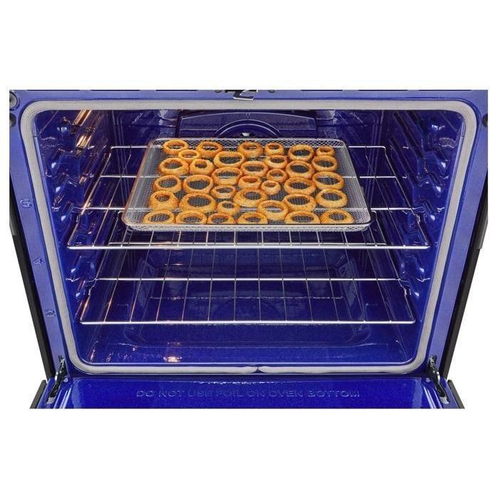 LG LSEL6335ZE Electric Range, 6.3 cu. ft. Capacity, 30 inch Exterior Width, Convection, 5 Burners, Storage Drawer, Air Fry, Self Clean, 3,200 Watts Highest Burner Element, Stainless Steel