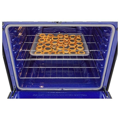 LG LSEL6335ZE Electric Range, 6.3 cu. ft. Capacity, 30 inch Exterior Width, Convection, 5 Burners, Storage Drawer, Air Fry, Self Clean, 3,200 Watts Highest Burner Element, Stainless Steel
