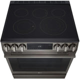 LG LSEL6335ZE Electric Range, 6.3 cu. ft. Capacity, Convection, 5 Burners, Stainless Steel