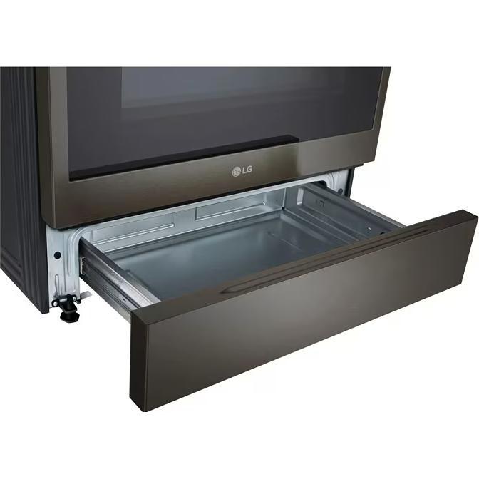 LG LSGL6335Z 燃气灶，6.3 立方英尺容量，30 英寸外部宽度，自清洁，对流，5 个燃烧器，储物抽屉，空气炸锅，20,000 BTU