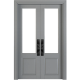 V5 Vision - 3D Face Recognition & 2K Video Doorbell Smart Lock - Black Colour