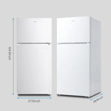 Midea MRT16D2BWW Top Freezer Refrigerator