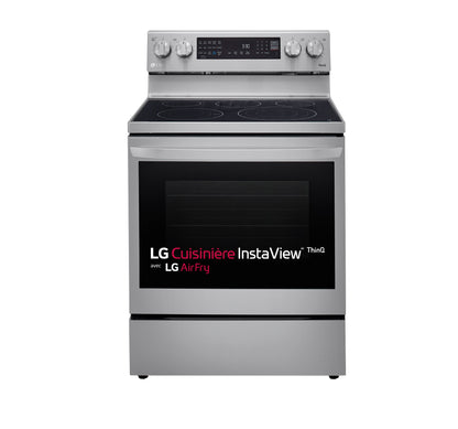 6.3 cu.ft. Air Fry InstaView ThinQ® Electric Ranges LREL6325F